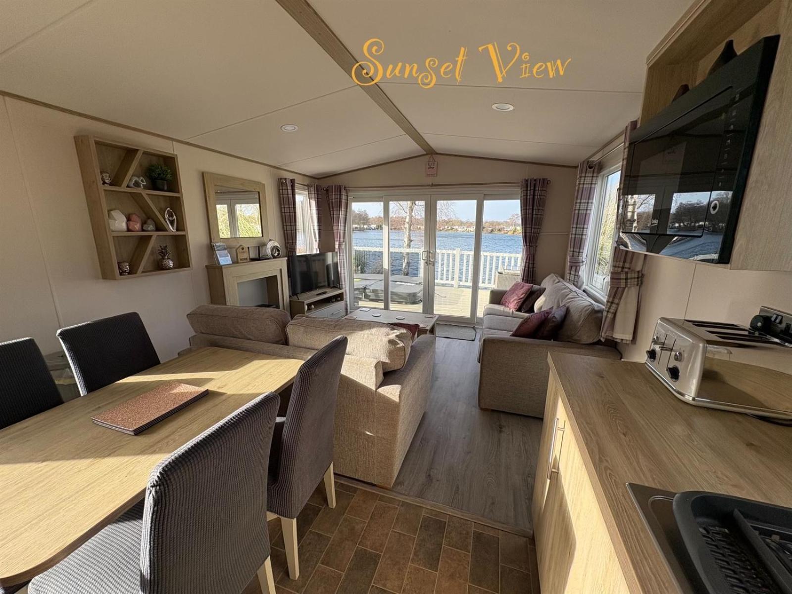 Tattershall Lakes Sunset View Caravan Lakeside, Hot Tub, Garden, Private Fishing Peg & Wifi ภายนอก รูปภาพ